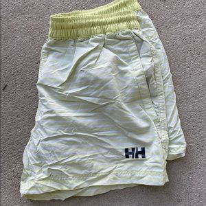 Helly Hansen neon striped swim shorts